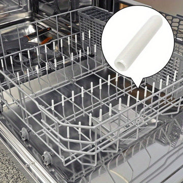 50/100/200 piezas de gris flexible plástico lavavajillas tenedor diente estante punta caps, diseño antideslizante, fácil de instalar, con material plástico, para la mayoría de los modelos