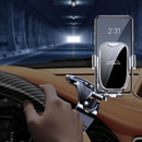 Soporte de teléfono para tablero de mandos de coche, montaje de coche ajustable de 360° para teléfonos inteligentes, pinza de aleación de aluminio con rotación de múltiples ángulos y sacudida estable, adecuado para todos los teléfonos inteligentes.