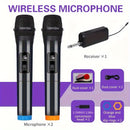 Micrófono sin varillas Portátil Multiusos con Recibidor Recargable para Sistema Dinámico de Mano, Adecuado para Fiestas, Iglesias, Reuniones, Bodas, NUOXIANGE