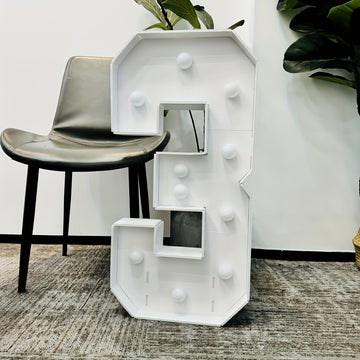 Marco tridimensional digital de tablero KT de 1 pieza, tablero KT precortado para montaje fácil, decoración para fiestas navideñas