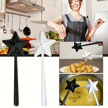 2 piezas, Rociador de Sal en Forma de Estrella, Varita Mágica para Condimentos de Pimienta, Cocina Creativa para Uso Doméstico, 7.11*18.03 cm
