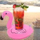 15pcs Portavasos Inflables de Flamenco Rosa - Posavasos Flotantes de PVC para Fiestas en la Piscina y Celebraciones de Verano, Decoración de Fiesta Linda y Duradera