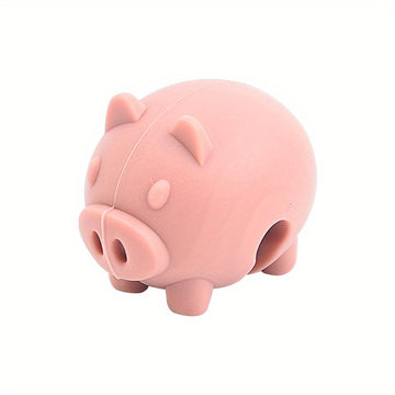 Agarraderas de Silicona con Forma de Cerdo para Ollas, Agarraderas de Borde Anti-Derrames de Grado Alimenticio para Utensilios de Cocina, Agarraderas de Ollas de Cocina