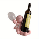 Estantería de Vino Chic Rabbit - Decoración Elegante para el Hogar en Sala de Estar, Cocina y Comedor - Regalo Perfecto para Inauguración de Casa