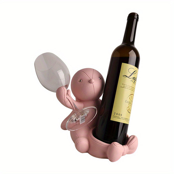 Estantería de Vino Chic Rabbit - Decoración Elegante para el Hogar en Sala de Estar, Cocina y Comedor - Regalo Perfecto para Inauguración de Casa