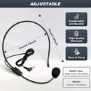 [Micrófono USB flexible] Micrófono de diadema con cuello flexible USB para cantar, streaming y videoconferencias - Sin necesidad de baterías, negro, conector jack de 3.5mm