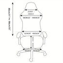 Fundas para Silla de Oficina con Cubiertas para Reposabrazos para Silla Giratoria, Gris Claro