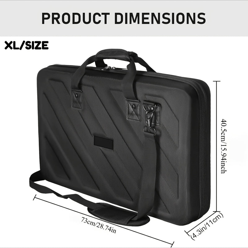 Estuche de transporte para equipo DJ negro para Pioneer DDJ400 SR2 SX 800 FLX46 1000 XDJRX3Z RR, hecho de acetato de etileno vinilo (EVA)