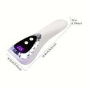 Lámpara de curado de uñas LED profesional - Secador de uñas portátil mini con batería de litio recargable, carga USB, diseño de plástico libre de formaldehído para manicura y pedicura, herramienta de arte de uñas