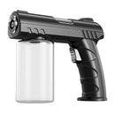 Atomizador Portátil de Luz Azul Nano | Recargable USB 1200mAh | Boquilla Anti-Atasco, Empuñadura Ergonómica para Hogar/Oficina/Jardín y Cuidado de Plantas