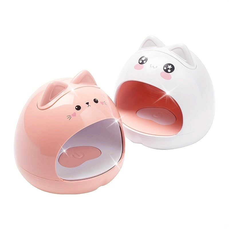 LAMPARA DE UÑAS MINI LINGCHIHAO, LÁMPARA DE UÑAS DE GEL DE SECO RÁPIDO 24W, LUZ UV PORTÁTIL PARA EXTENSIÓN DE UÑAS FÁCIL Y RÁPIDA, LÁMPARA DE CURACIÓN LED UV PARA PRINCIPIANTES DE MANICURA, ARTE DE UÑAS DIY, APARIENCIA LINDA