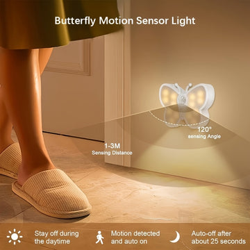 1/2/3 Luz nocturna LED con sensor de movimiento, luz de gabinete montada en la pared recargable por USB para el hogar, dormitorio, armario, pasillo, escaleras y baño - Brillo ajustable, diseño de plástico, batería de litio recargable de 600 mAh, iluminac