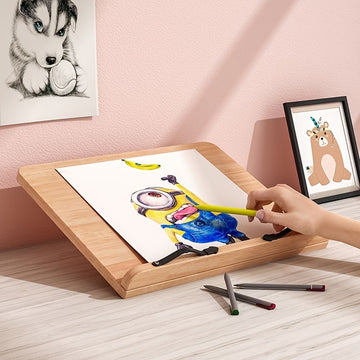 Soporte de lectura de escritorio creativo para computadora Ipad, rotación multiángulo adecuada para una variedad de escenas Muebles creativos