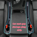 Organizador para huecos de asiento de coche (1 par), relleno para huecos, suministros antipérdida, ideal para guardar objetos pequeños, práctico y práctico, con caja de almacenamiento a prueba de fugas y ranura anticaídas, apto para teléfonos móviles y l