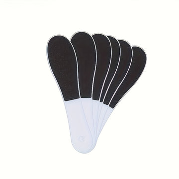 Limador Profesional de Pies Doble Cara - Herramienta Exfoliante con Grano Grosso y Fino, Mango Ergonómico de Plástico para Eliminación de Pelos Muertos, Pedicura y Manicura, Diseño Compacto, Acabado Suave, Apto para Viajes (Sin Batería), Agarre Cómodo, C