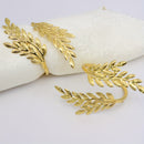 6 Piezas, Anillo De Servilleta Con Forma De Trigo, Decoraciones De Bodas, Ceremonias, Hebillas De Anillos De Servilleta Para Decoraciones De Mesa, Bodas, Cenas, Decoración De Fiestas