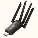 Repetidor inalámbrico USB con 4 amplificadores de señal de antena, adecuado para extender la cobertura de toda la casa, viene con puerto Ethernet para conexiones de red, admite múltiples conexiones de dispositivos, roaming ininterrumpido para hogar y ofi
