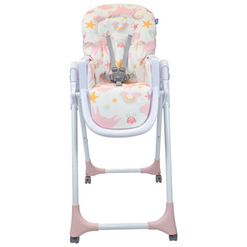 SILLA PARA COMER BEBE CHARLIE PRIORI ROSADO -