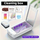 Caja de desinfección de uñas portátil alimentada por USB para herramientas de manicura y pedicura - Estérilice y seque suministros de cuidado de uñas con diseño compacto, no necesita batería, esenciales para la higiene del salón en casa, suministros para