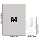 Extensor de señal WiFi potente, amplificador de cobertura, 300 Mbps, con 6 antenas receptoras de alta potencia, modo AP, compatible con puerto Ethernet