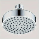 1 cabezal de ducha de lluvia a alta presión, circular, montado en la pared, acabado en negro, construcción de plástico duradero y fácil instalación para modernizar el baño, acabado pulido, funcionamiento suave