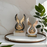 Adorno de Manzana, Estante Decorativo de Lujo Ligero para Sala, Vitrina de Vinos o Oficina - Regalo Creativo para Inauguración o Casa Nueva