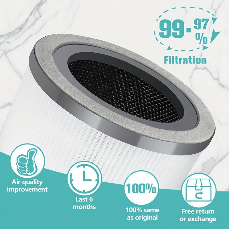 2 piezas, filtros de repuesto, compatibles con Vista 200 Vista 200-RF 3 en 1 filtro de repuesto HEPA H13 de grado verdadero, herramientas de limpieza