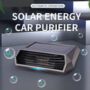 Purificador de aire para auto con energía solar y sensor de movimiento inteligente - Enciende/apaga automáticamente, no necesita energía eléctrica, panel solar de alta eficiencia y batería de litio incorporada para aire fresco en movimiento
