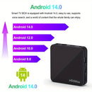 Huawei H96 MAX H313 Smart TV Box Android 14 Reproductor Multimedia con 4K@60fps, LAN de 100m, WiFi6, BT5.0, Asistente de Google,