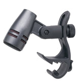 Micrófono dinámico de rueda profesional TAVOSOP con soporte de brazo con clip, alimentado por USB, con conector XLR, para guitarra, podcast, batería y grabación de actuaciones en vivo.