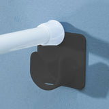 2 Unidades, Soportes De Plástico Para Barra De Ropa, Para Tubo Redondo, Organizador De Almacenamiento Para El Hogar, Para Baño, Armario, Hogar, Dormitorio