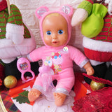Muñeca Bebe Lagrimas Reales Sonidos Infantil Juguete RV1915