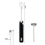 Batidor De Mano Recargable Mezclador Espumador Portátil MK001