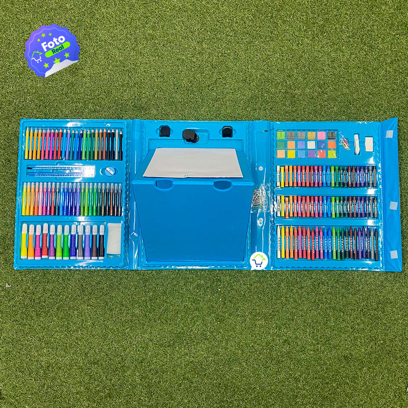 Set Dibujo 208 Piezas Arte Niños y Jóvenes TJOY00301BU