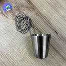 Collar Copa x2 Tequilera Shot Acero Inoxidable Fiesta 23 ml CSHT1