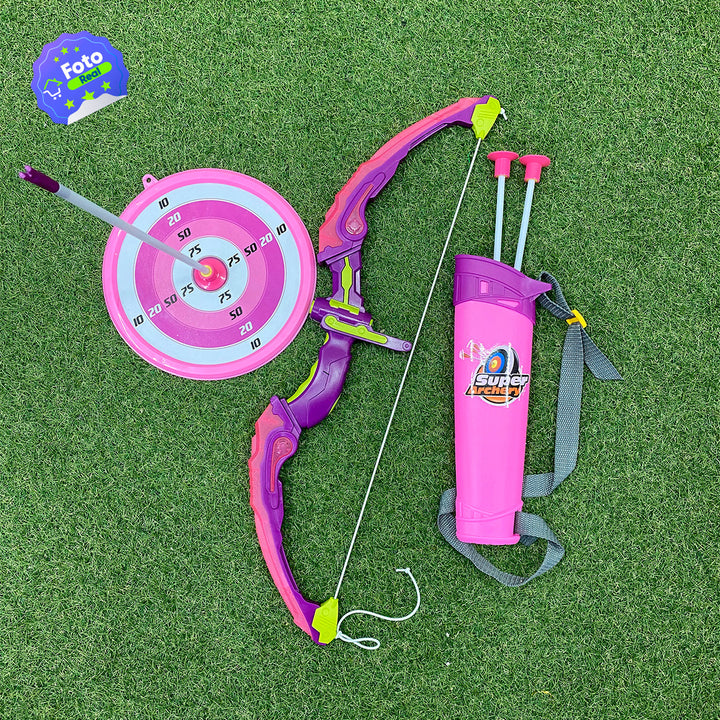 Juego De Arco Y Flechas Con Luces Juego Infantil 881-24B