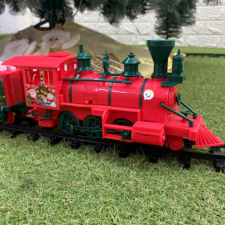Tren Clásico 24 Piezas Luces Sonidos Infantil Árbol Navidad TCNO3