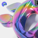 Máscara De Conejo Tornasol Sexy Media Cara Halloween Accesorio Disfraz 2909-108