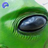 Máscara De Alíen Látex Halloween Disfraz OF-623