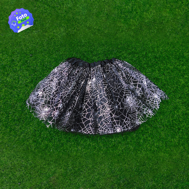 Tutú De Telaraña Niñas Falda Ballet Disfraz Halloween H-230