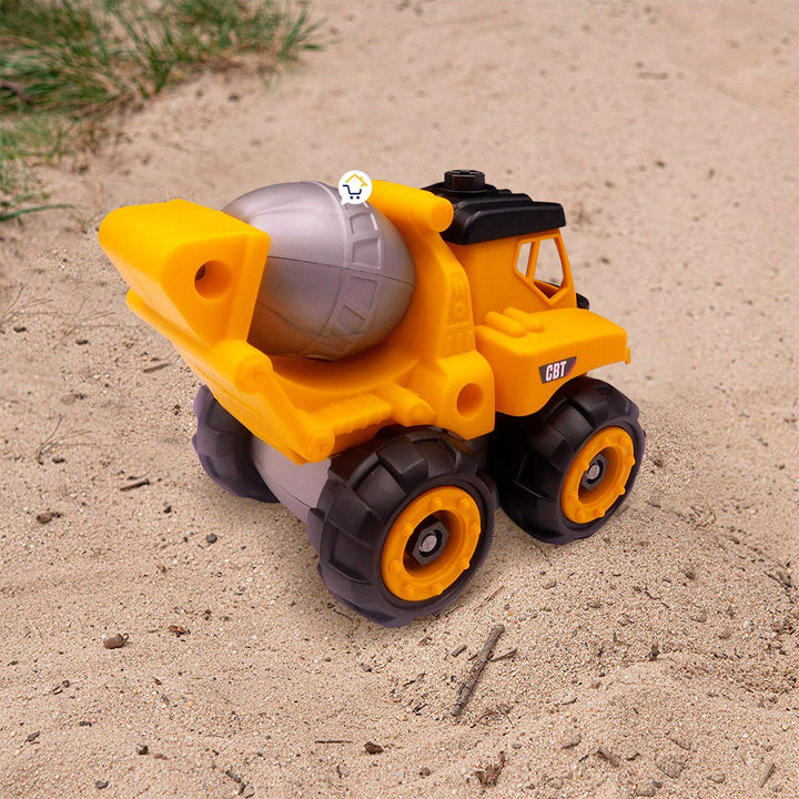 Volqueta Mezcladora Construcción Juguete Desarmable Niños PF116