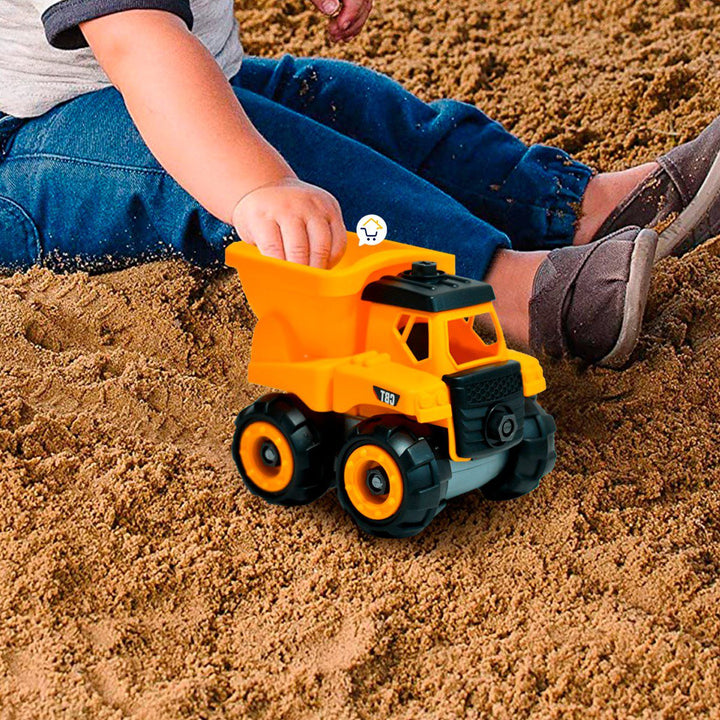 Volqueta Volco Construcción Juguete Desarmable Niños PF112