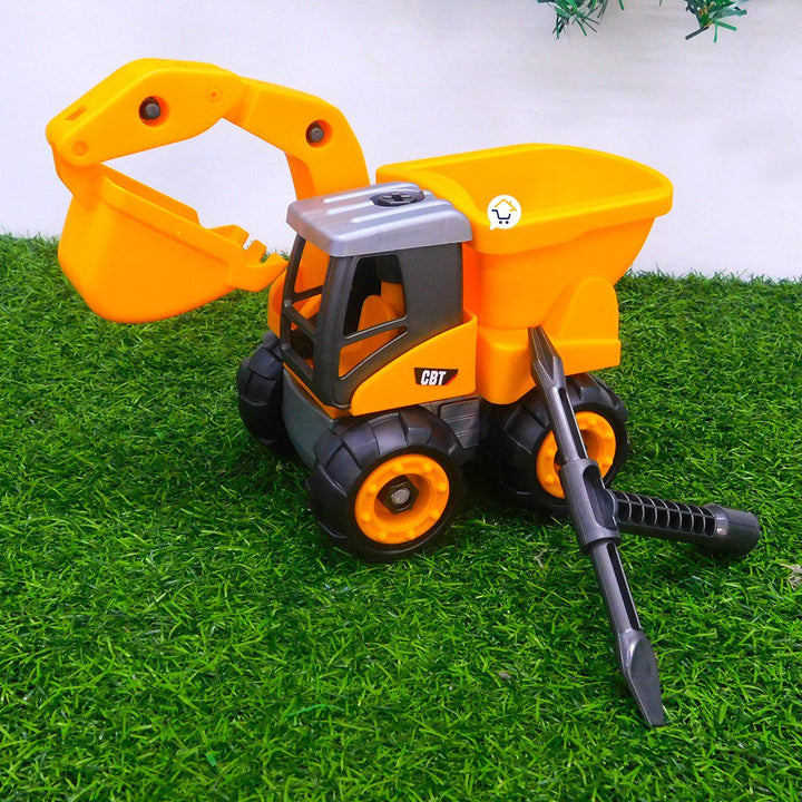 Excavadora Volco Construcción Juguete Desarmable Niños PF114