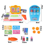 Set Caja Registradora Juguete Sonidos Accesorios Infantil 77710