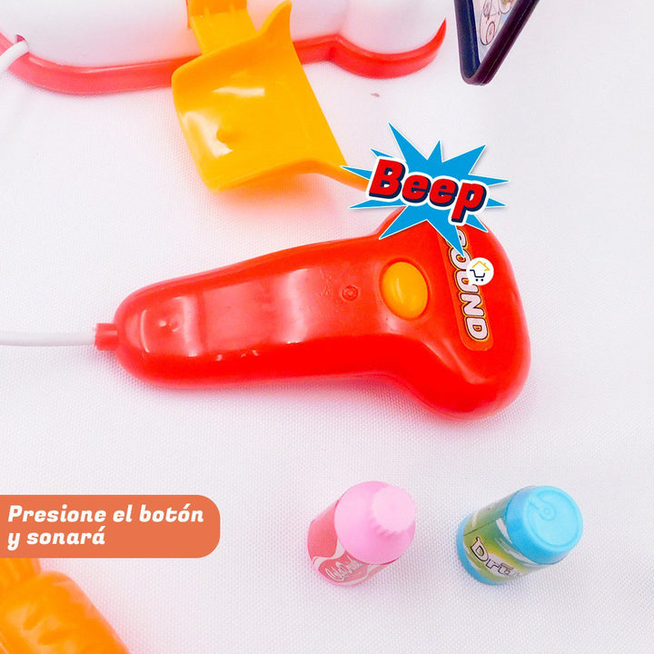 Set Caja Registradora Juguete Sonidos Accesorios Infantil 77710