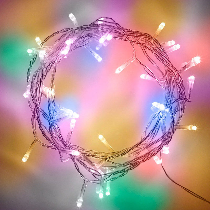 Extensión Luz LED Lineal 100 Luces 6 M. Navidad Multicolor 1423