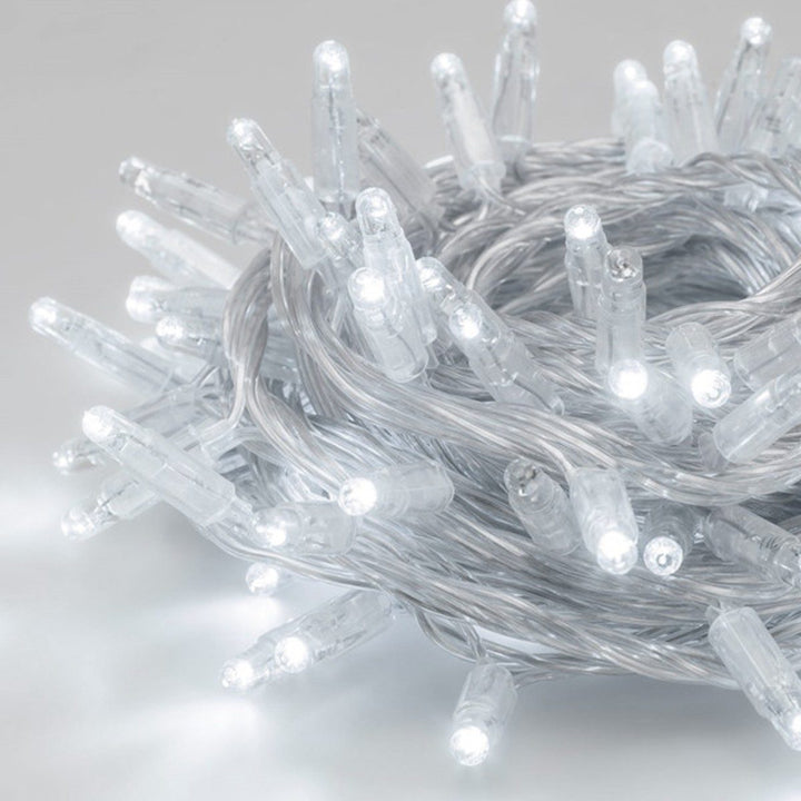 Extensión Luz LED Lineal 100 Luces 6 M. Navidad Rojo 1425