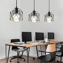 3 pzas., lámparas colgantes retro industriales de metal con pantallas doradas/negras, ideales para isla de cocina, comedor y sala de estar, portalámparas E27, conexión directa a la red eléctrica, bombilla no incluida