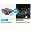 2 piezas de luces de bienvenida para puertas de coche LED - Diseño texturizado negro, alimentado por batería, fácil instalación, se adapta a la mayoría de los coches, SUV, furgonetas, proyectores, para for CHEVROLET, para for DODGE, para for NISSAN, para