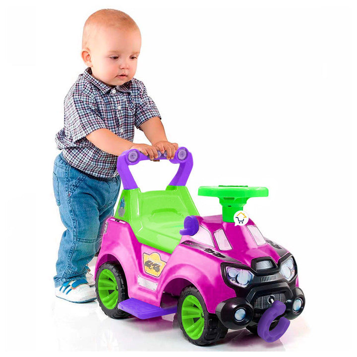 Vehículo Montable 3 En 1 Carro Paseador Juguete Infantil PF955